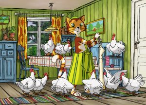 Kuddelmuddel bei Pettersson & Findus